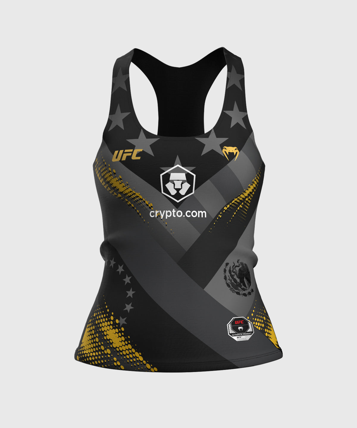 UFC by Venum Julianna Peña Reggiseno sportivo lungo da donna - Nero