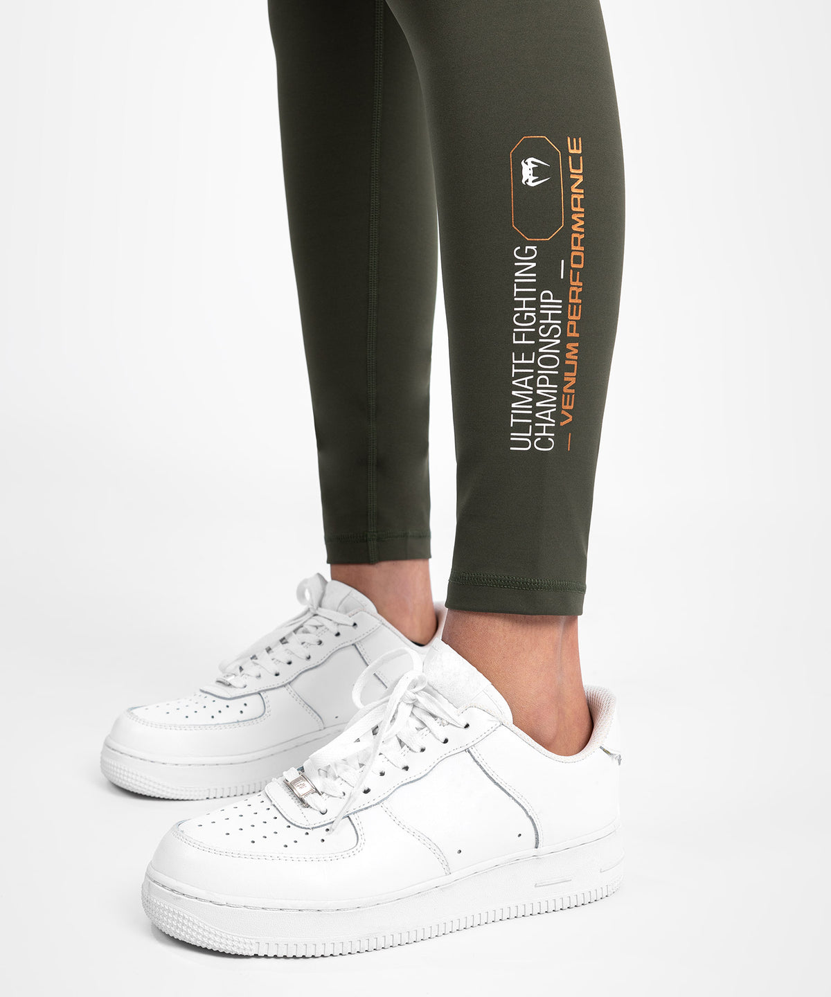 UFC Adrenaline by Venum Fight Week Performance-Tight für Frauen - Khaki/Bronze
