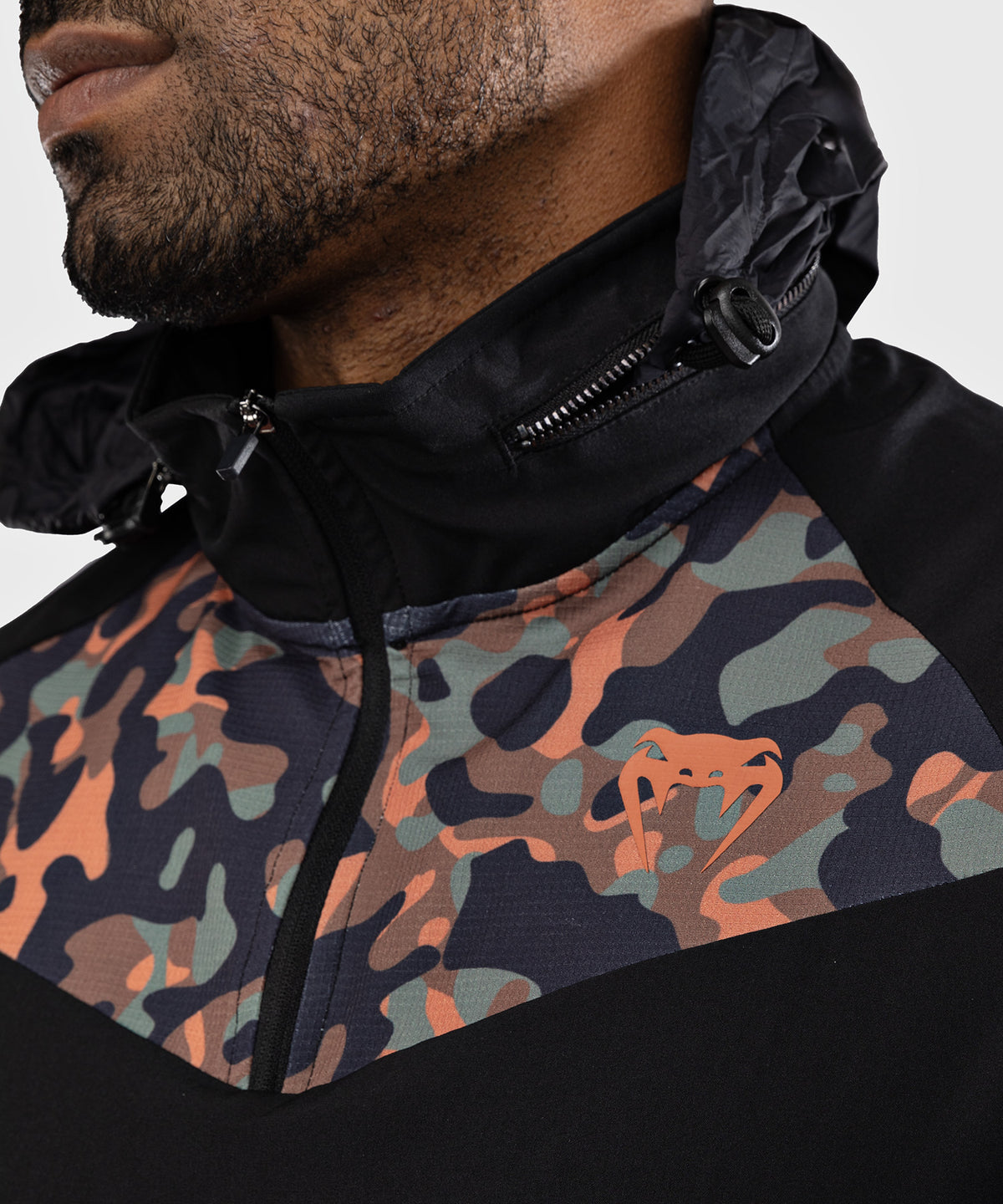 Vestes de survêtement Venum Jungle Ops - Noir/Kaki Camo