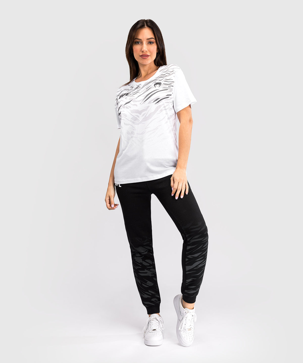 UFC Fusion by Venum Replica Damen Kurzarm T-Shirt - Weiß