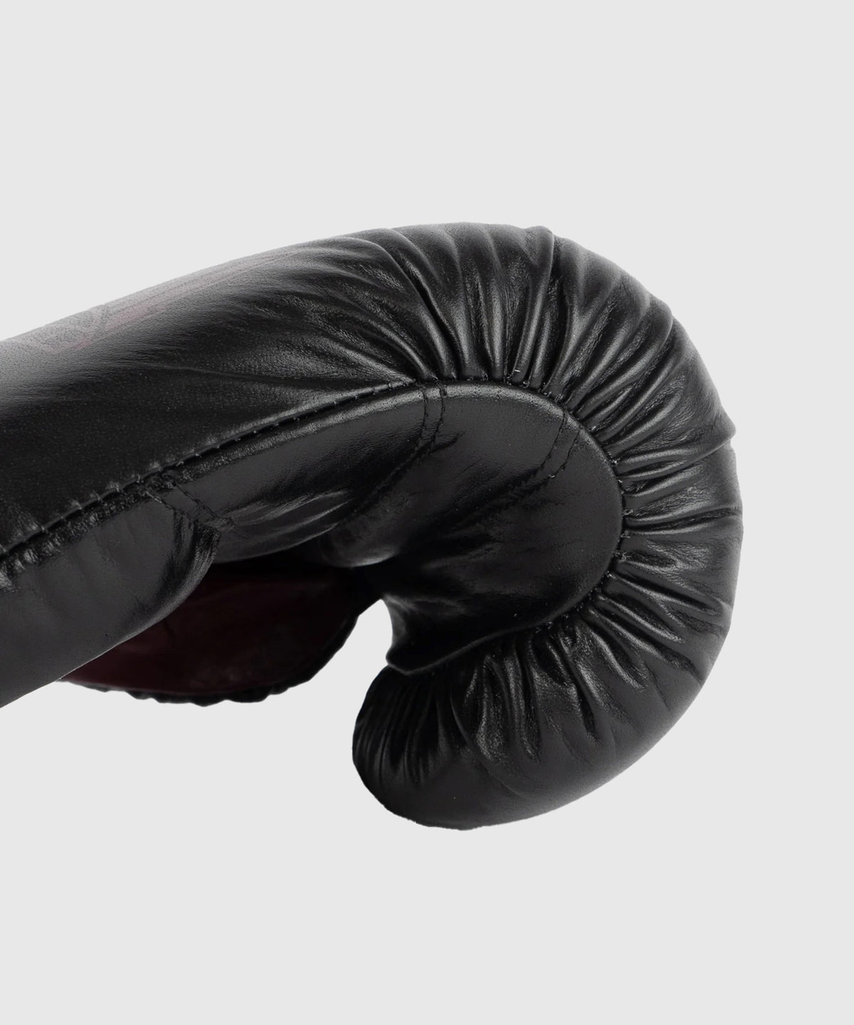 Metal Boxe Metal Omega Guantoni da Boxe in Pelle - Nero/Bordeaux