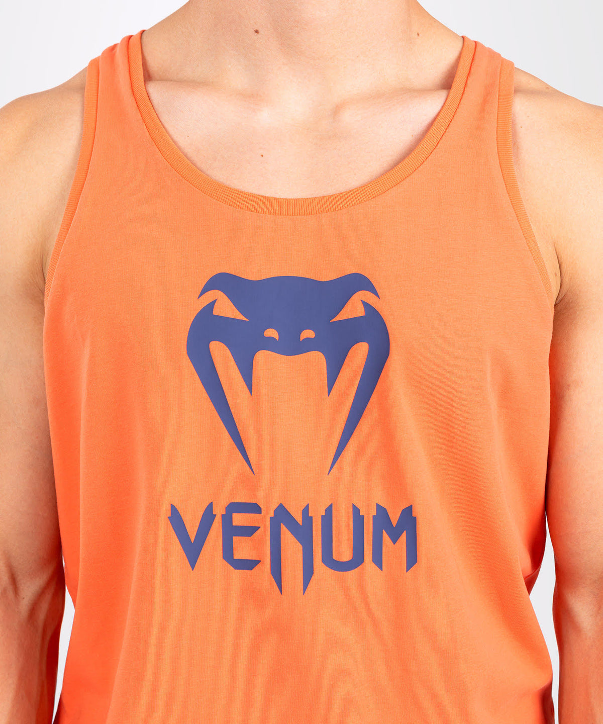 Venum Classic Tank Top - Orange/Navy Blue