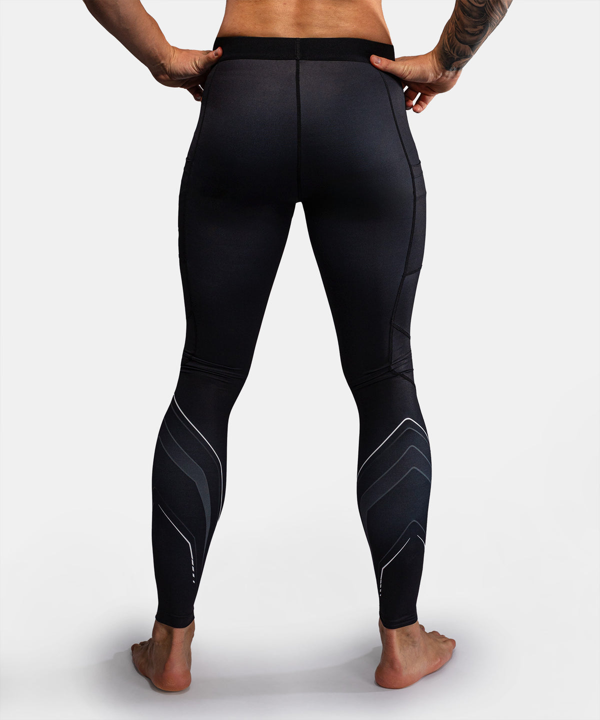 Venum Streamline Spats - Black/White