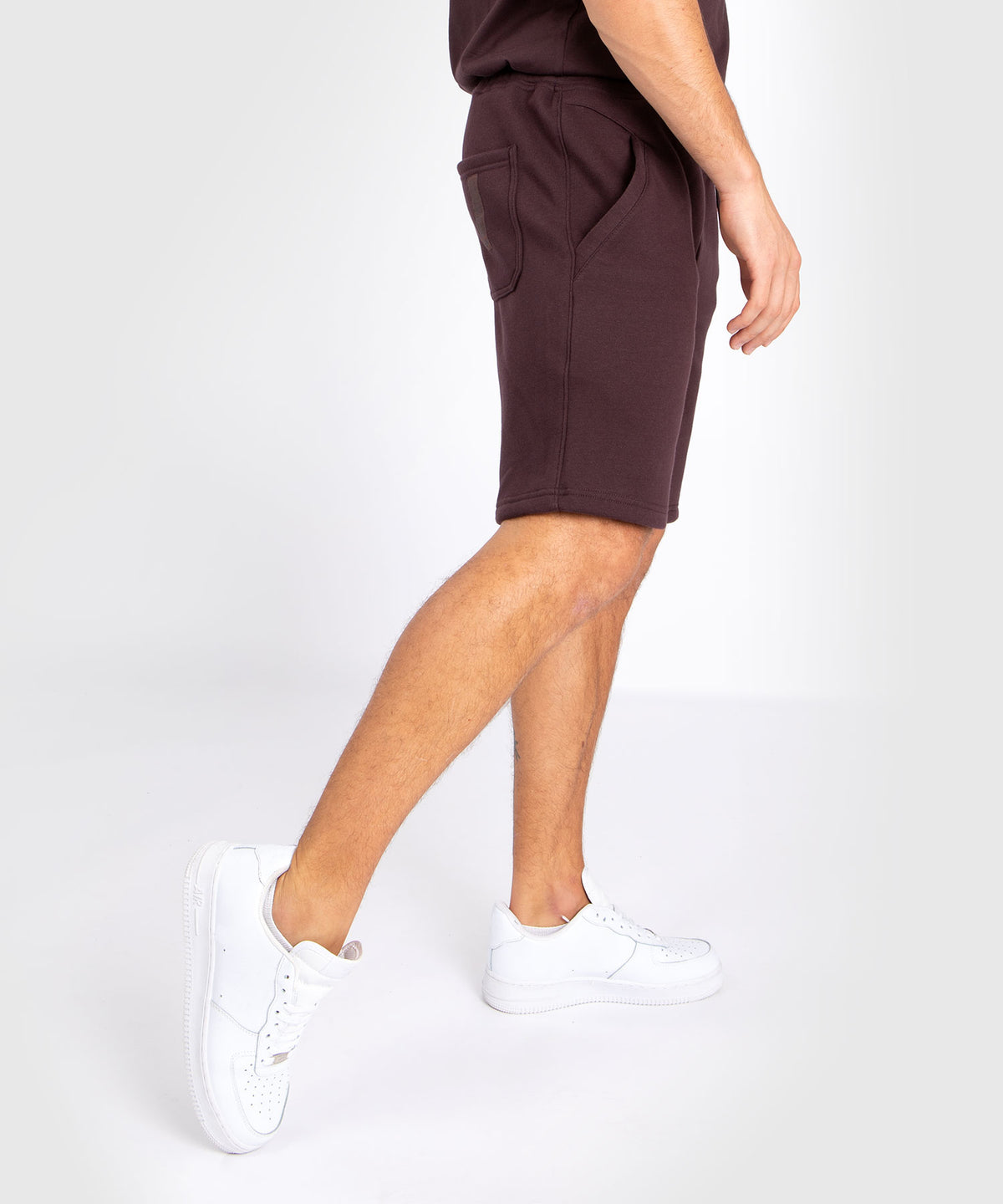 Venum Silent Power  Pantalón Corto de Algodón - Marrón Oscuro 