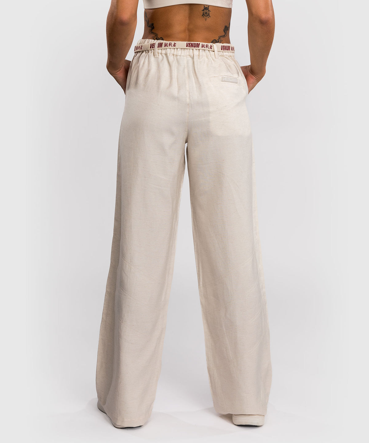 Pantalon pour Femmes Venum Serpenti – Ivoire/Bordeaux