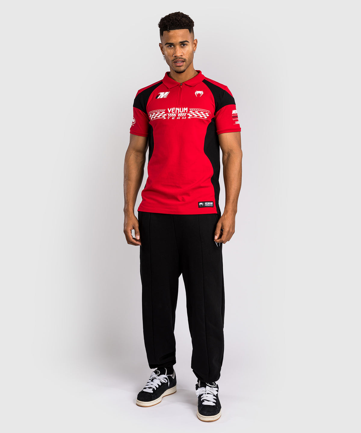 Venum Motorsport Baumwoll-Polo - Rennrot