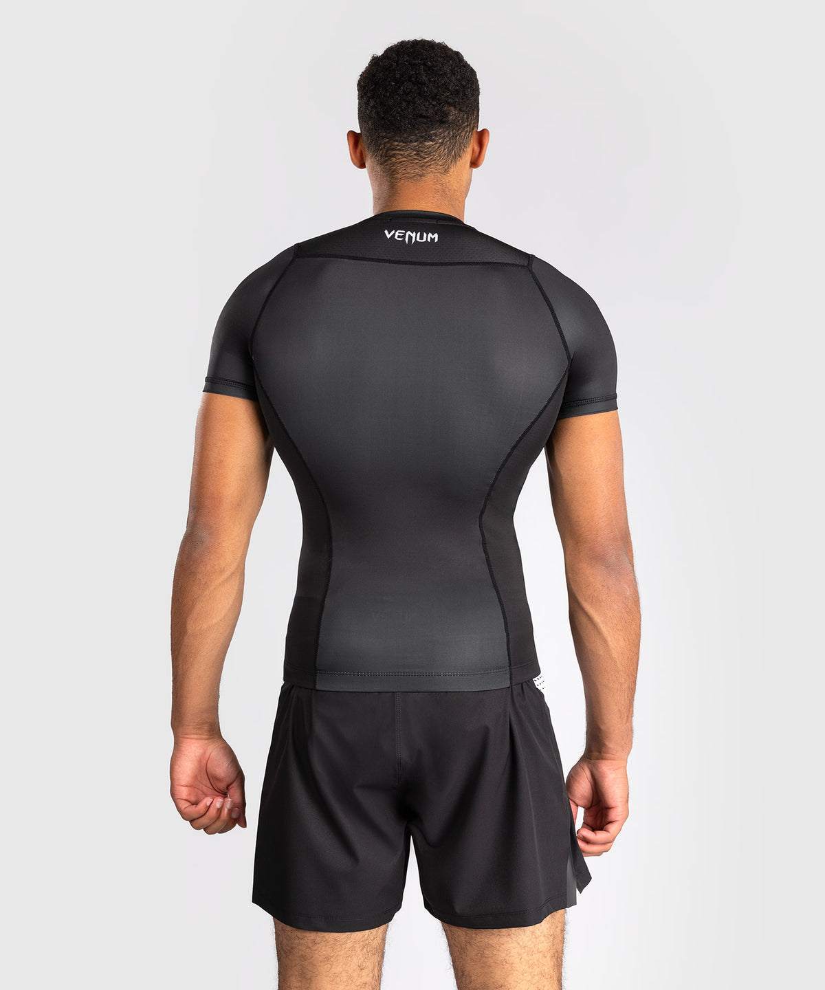 Venum No Gi Rashguards - Negro/Blanco