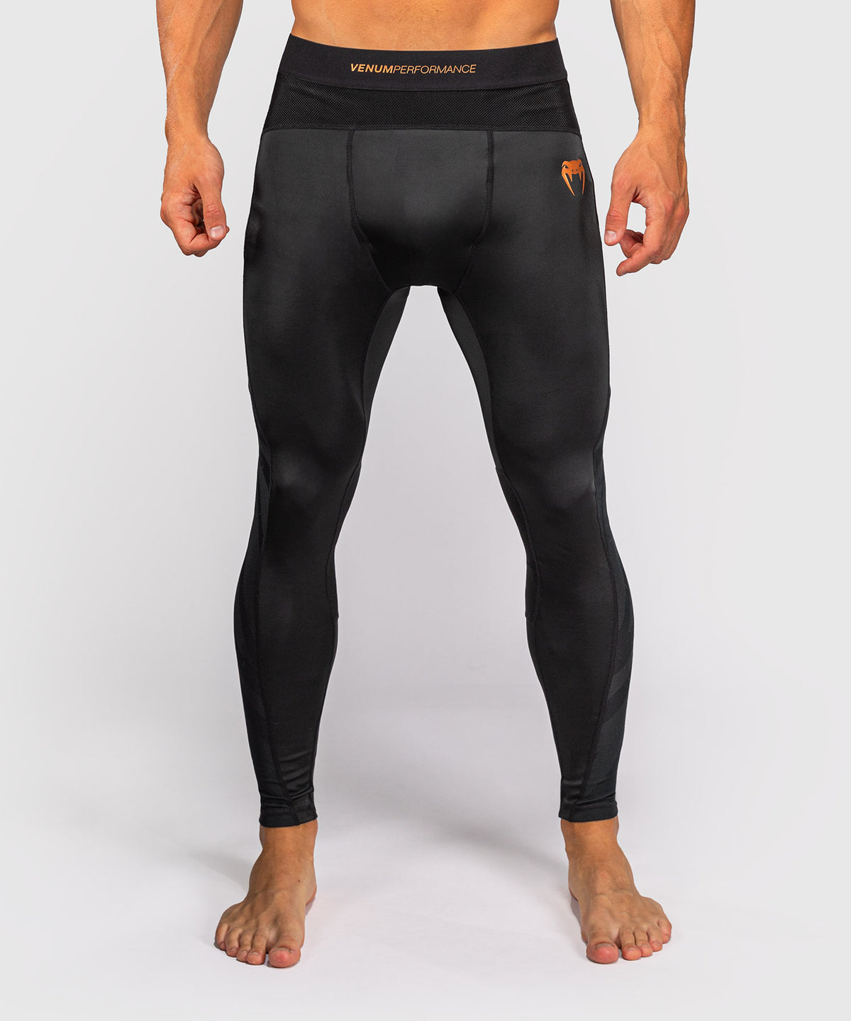 Venum G-Fit Revolution Leggings a compressione - Nero/Rame