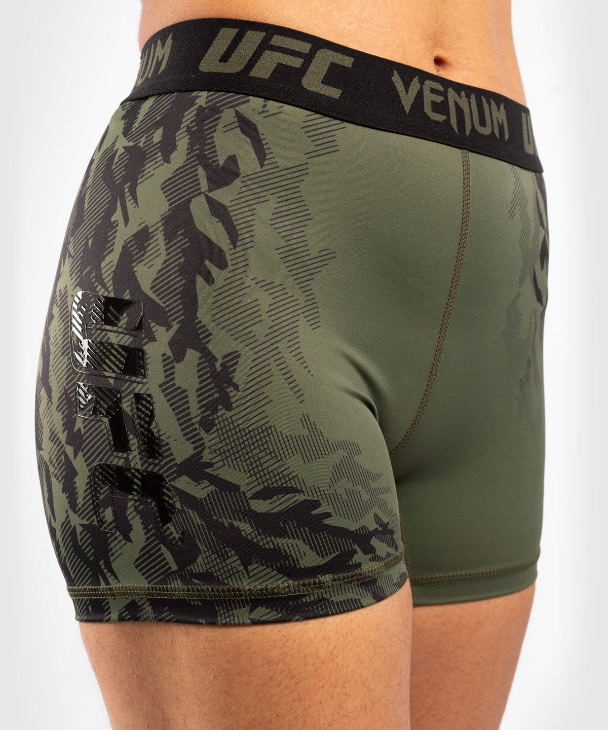 UFC Damen Kompressionsshorts Venum Authentic Fight Week - Khaki
