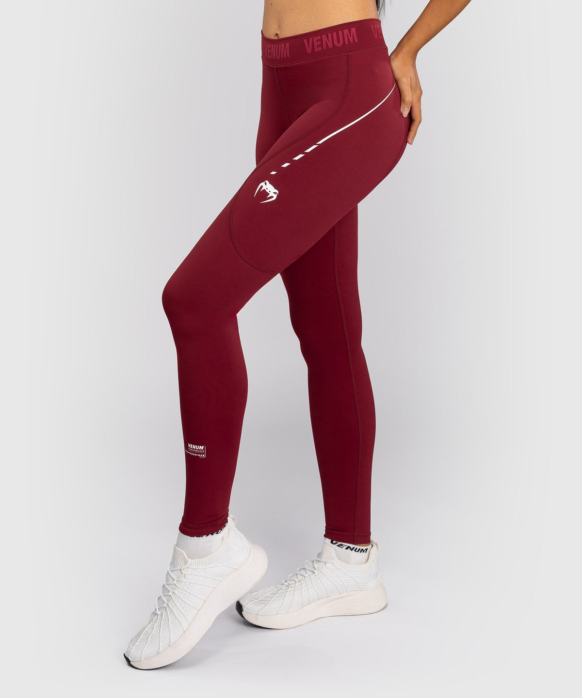 Venum Adrenaline Leggings Mujer – Burdeos/Rosa