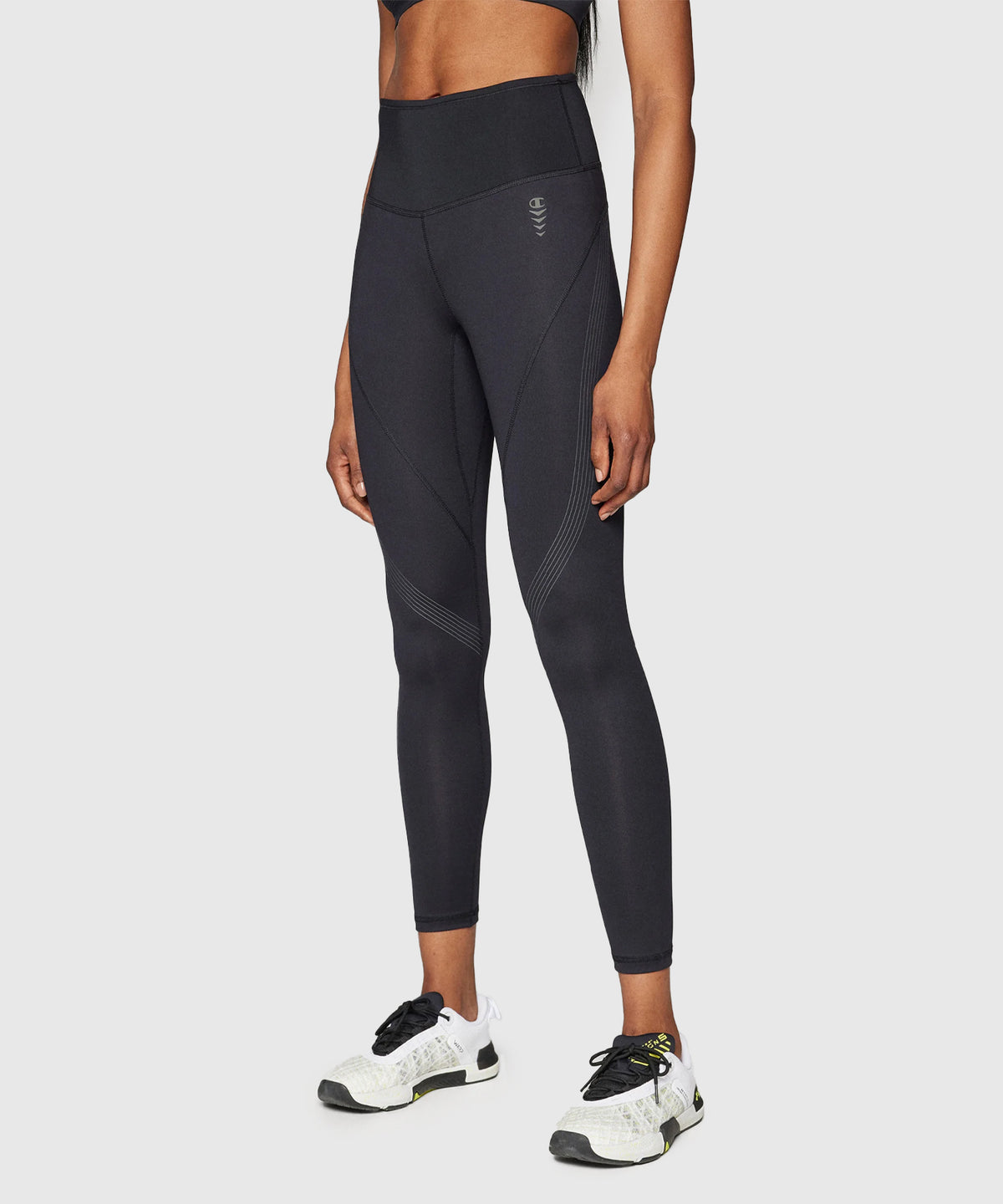 Champion At Athletic Leggings – Nero/Bianco