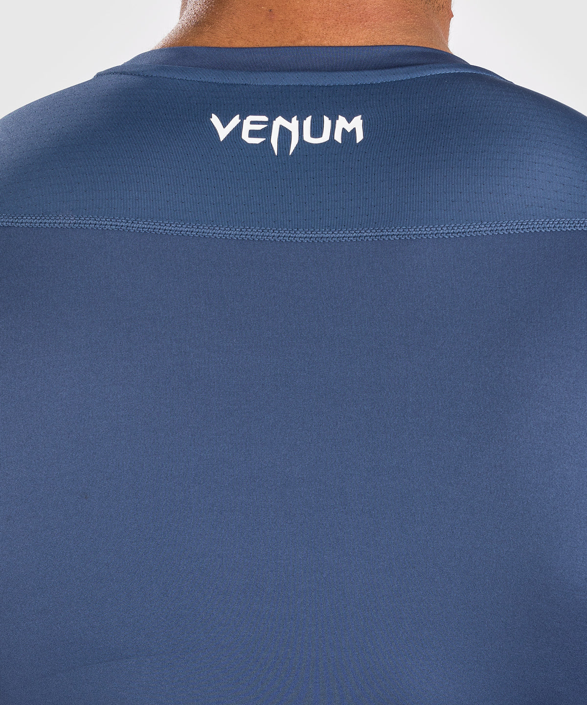 Rashguard à Manches courtes pour Hommes Venum Attack - Bleu marine