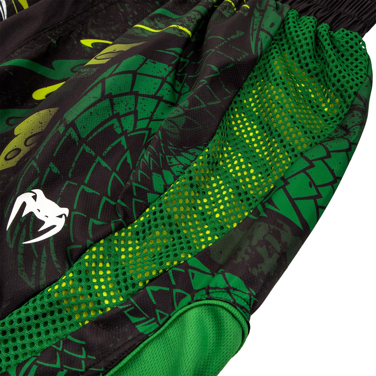 Pantalones de Boxeo Venum Green Viper - Negro/Verde