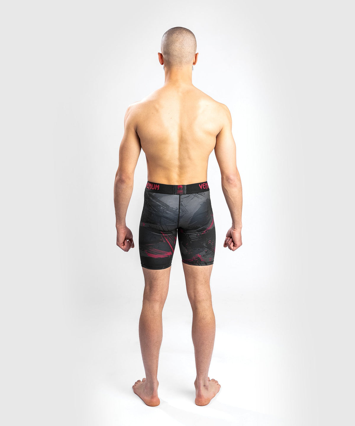 Short de compression UFC Venum Authentic Fight Week 2.0 - Noir/Rouge