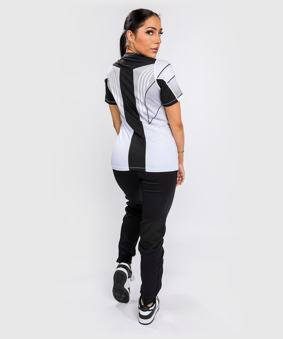 T-shirt Technique Femme UFC Venum Authentic Fight Night 2.0 - Blanc