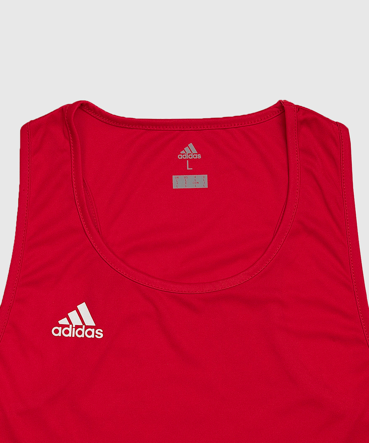 Adidas English Boxing Tank Top - Red/White