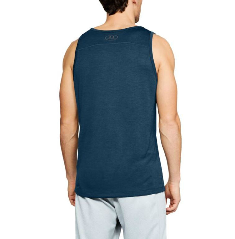 Under Armour Tech Graphic Tanktop – Blau/Grau