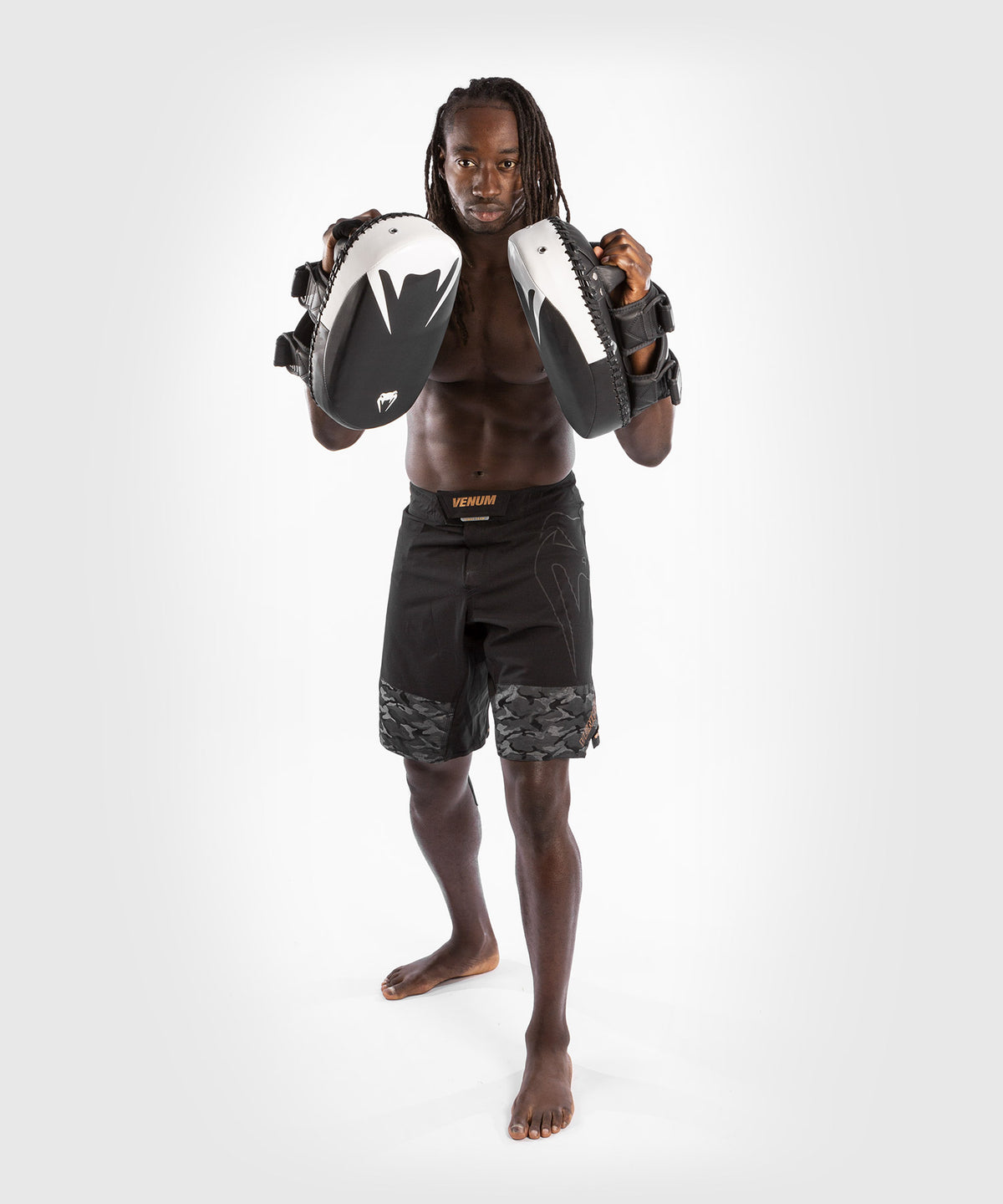 Venum Light Kick Pads (Paar) - Schwarz/Weiß