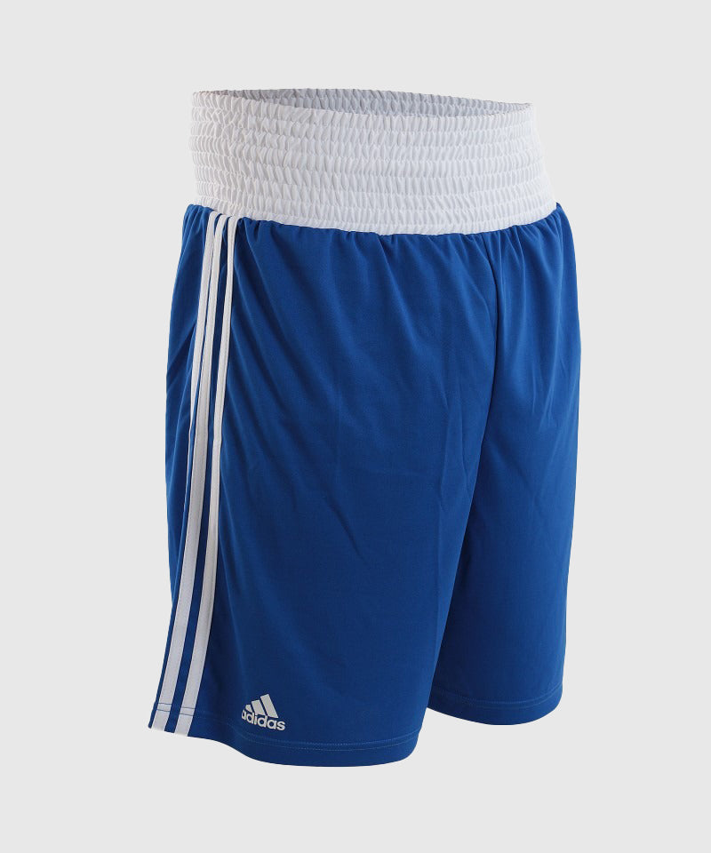 Adidas Pantalón Corto Boxeo Inglés - Azul/Blanco