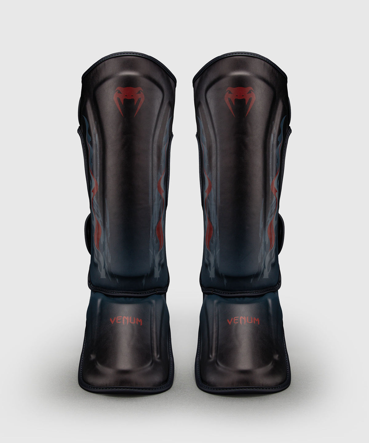 Venum Demon Shin Guards - Black/Grey