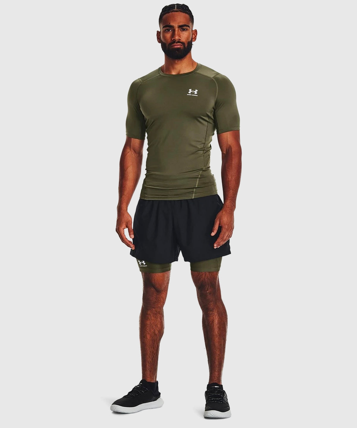 Under Armour Heatgear® Kompressionsshort – Khaki