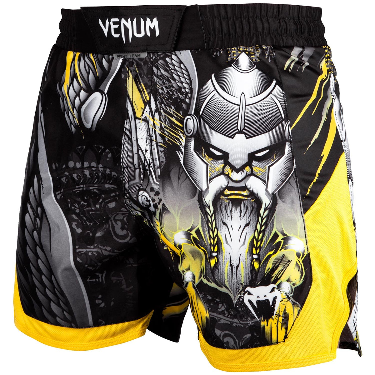 Venum Viking 2.0 kurze Fightshorts - Schwarz/Gelb