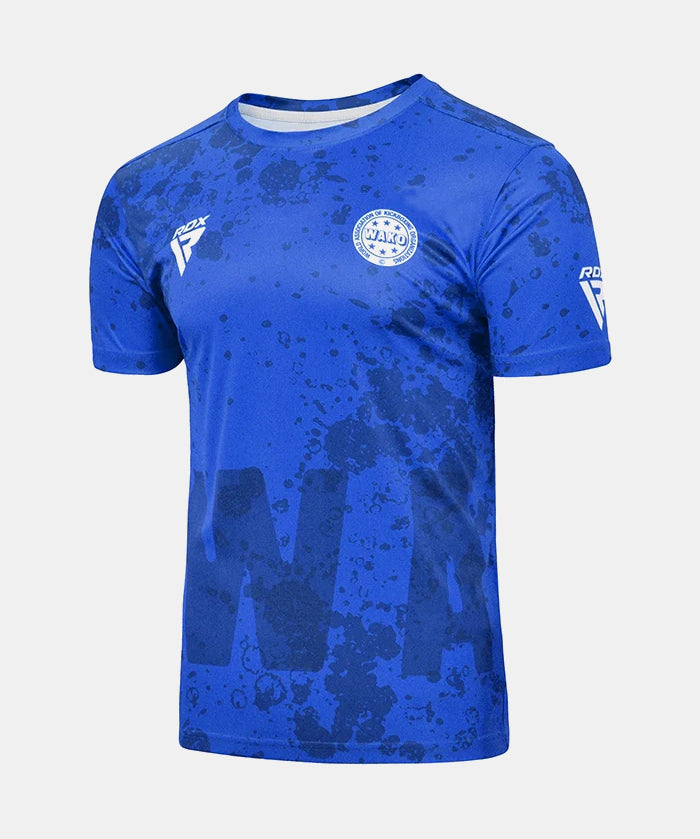 RDX Light Contact Training Approved WAKO Training T-shirt - Blue