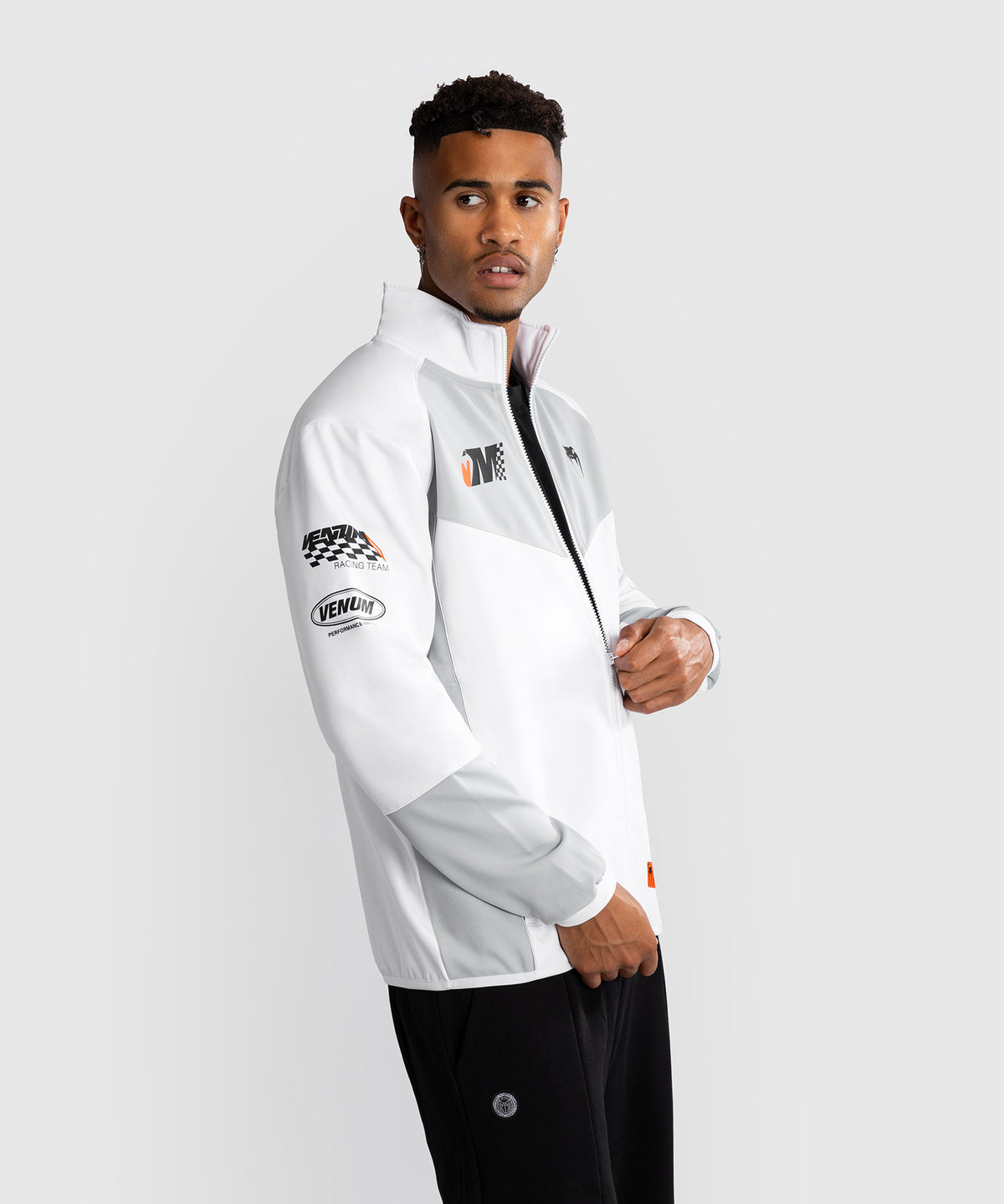 Venum Motorsport Giacca Softshell - Bianco Neve