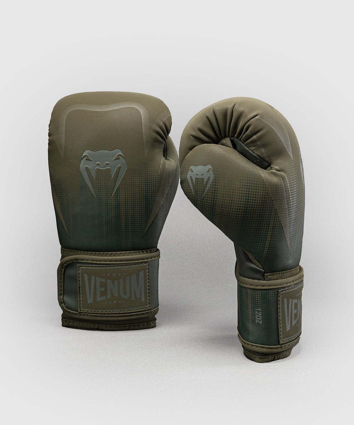 Venum Impact Stealth Boxing Gloves - Khaki/Dark Green
