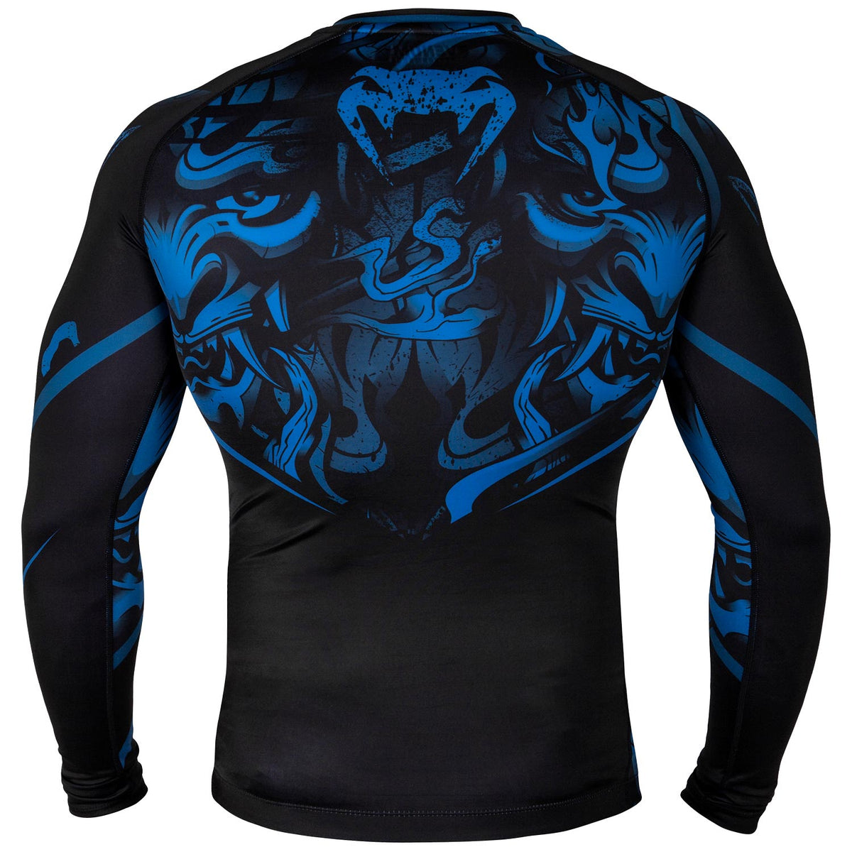 Rashguard Venum Devil - Manches longues - Bleu marine/Noir