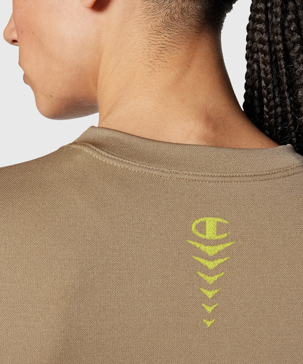Champion Seamless Top Girocollo da Donna - Beige