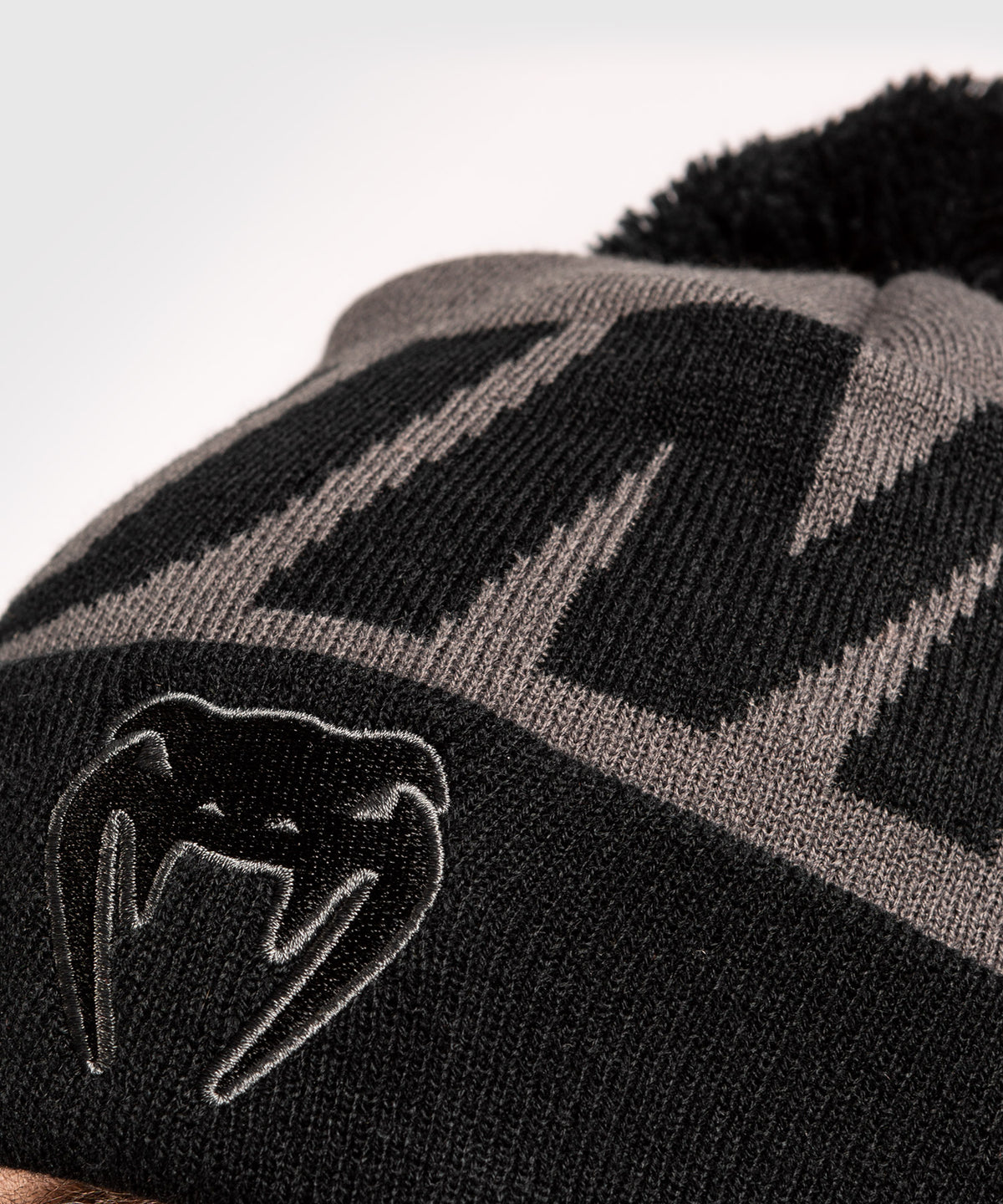 Gorro Venum Elite con pompón - Gris/Negro