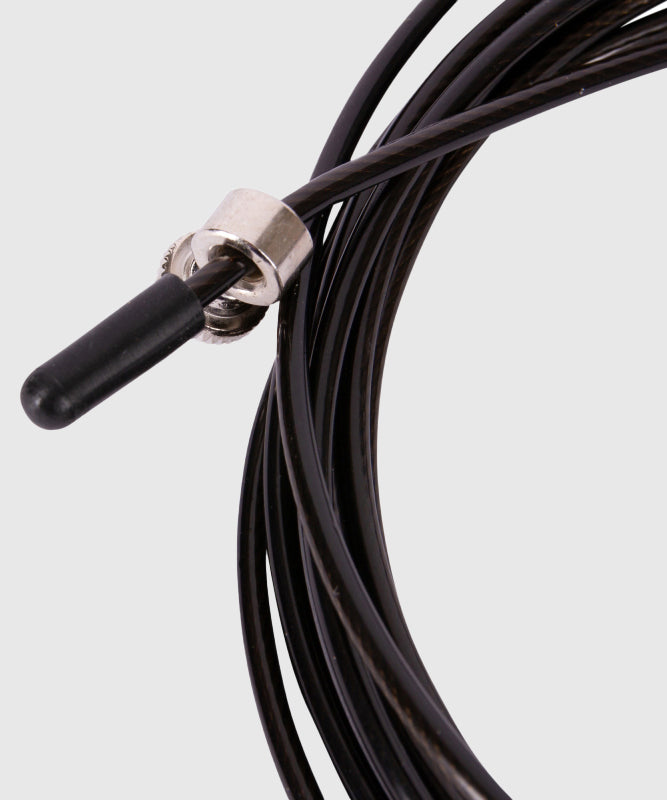 Elion Acero Cuerda para Saltar - Negro