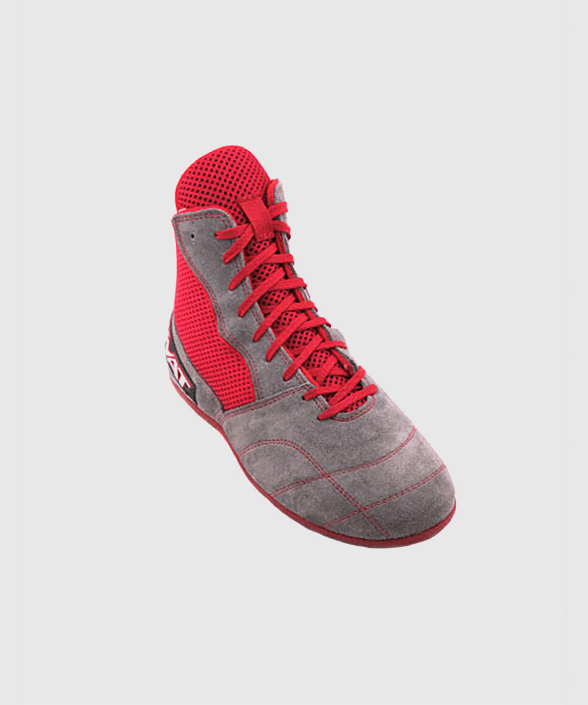Rivat Boom French Boxing Savate Shoes - Grey/Red
