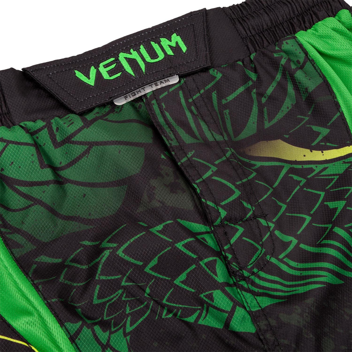 Pantaloncini da combattimento Venum Green Viper - Neri/Verdi