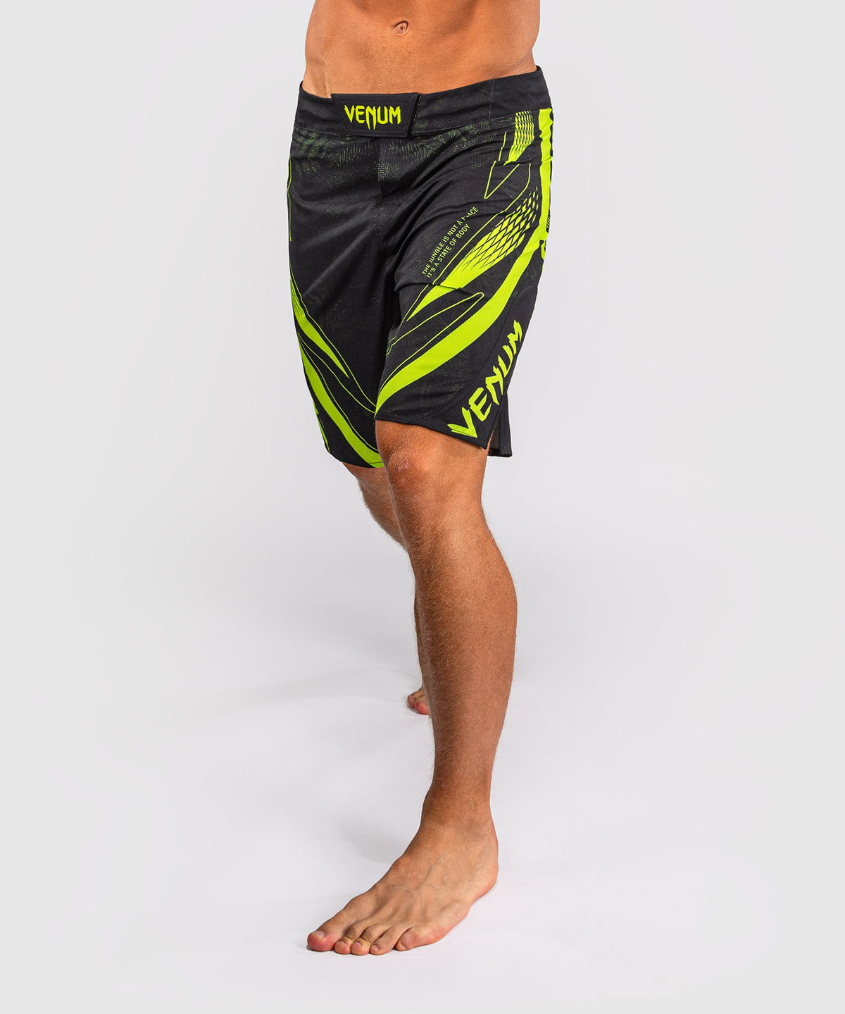 Venum Amazonia Reborn Pantalón corto de MMA - Negro/Verde