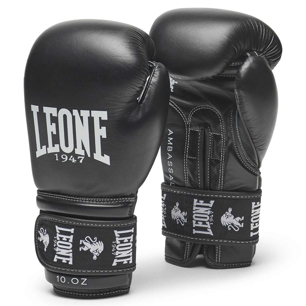 Leone Ambassador Gn207 Boxhandschuhe - Schwarz