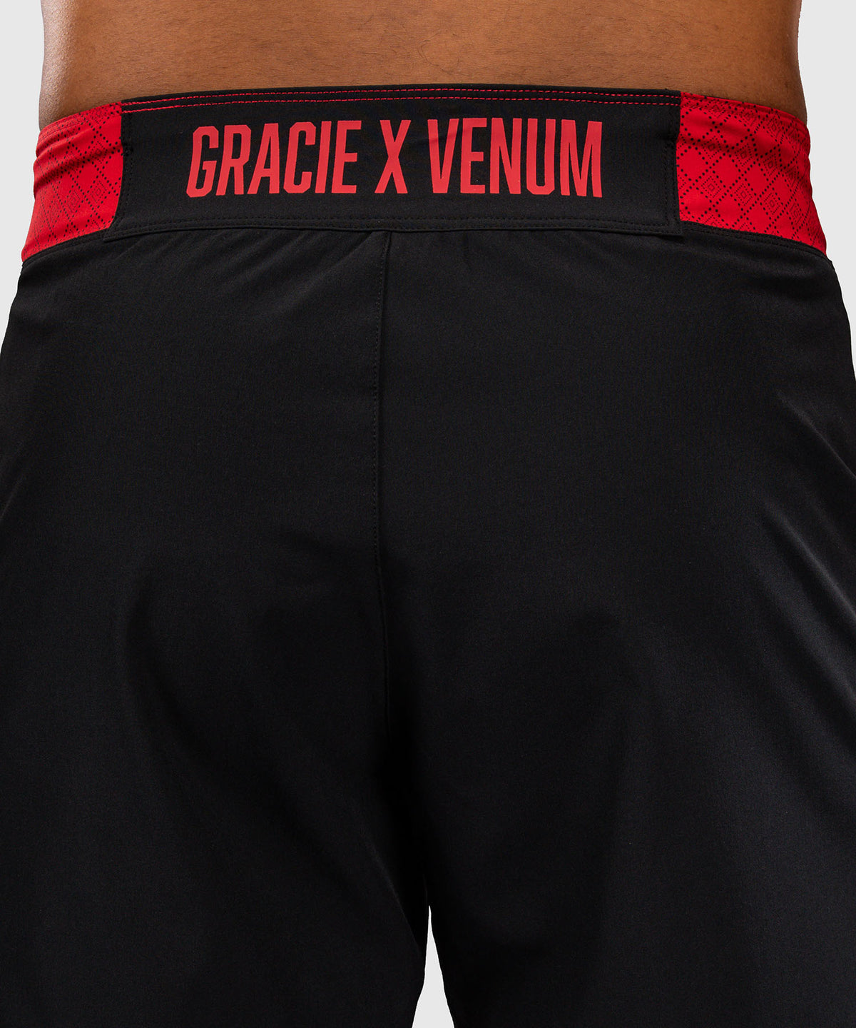 Venum x Roger Gracie Signature Fightshorts - Schwarz/Rot