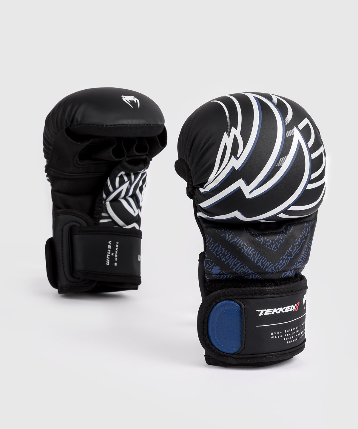 Venum x TEKKEN 8 - Jin Kazama Sparring Gloves - Blue/Black/White