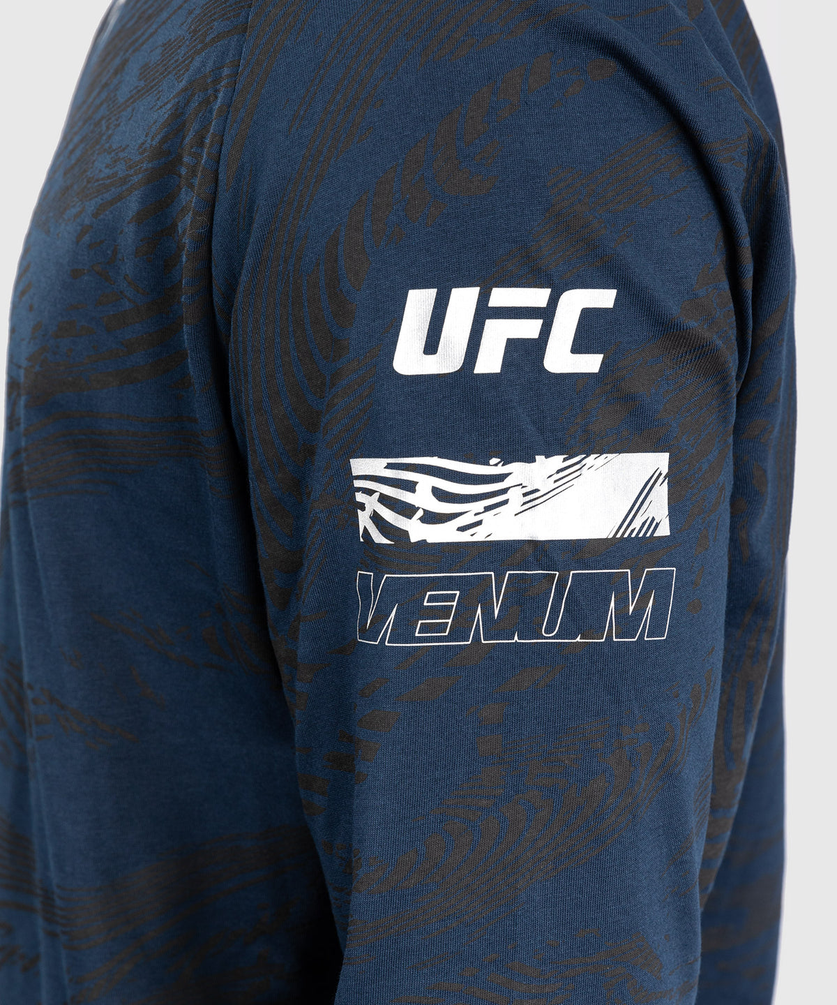 UFC Fusion by Venum Fight Week Herren Langarm T-Shirt - Ozeanisches Blau