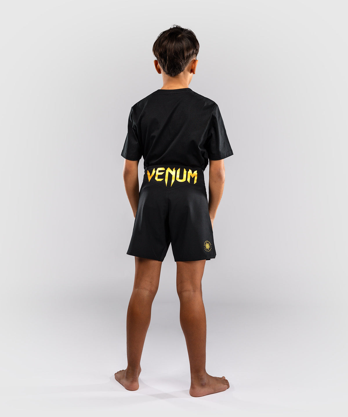 Venum Attack Fightshorts for Kids - Black/Gold