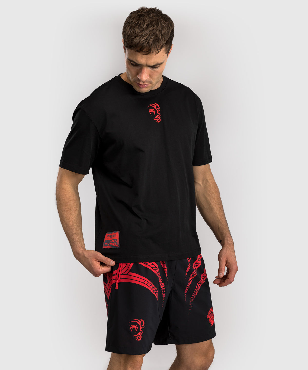 T-shirt Venum x Mike Tyson Tiger - Noir profond