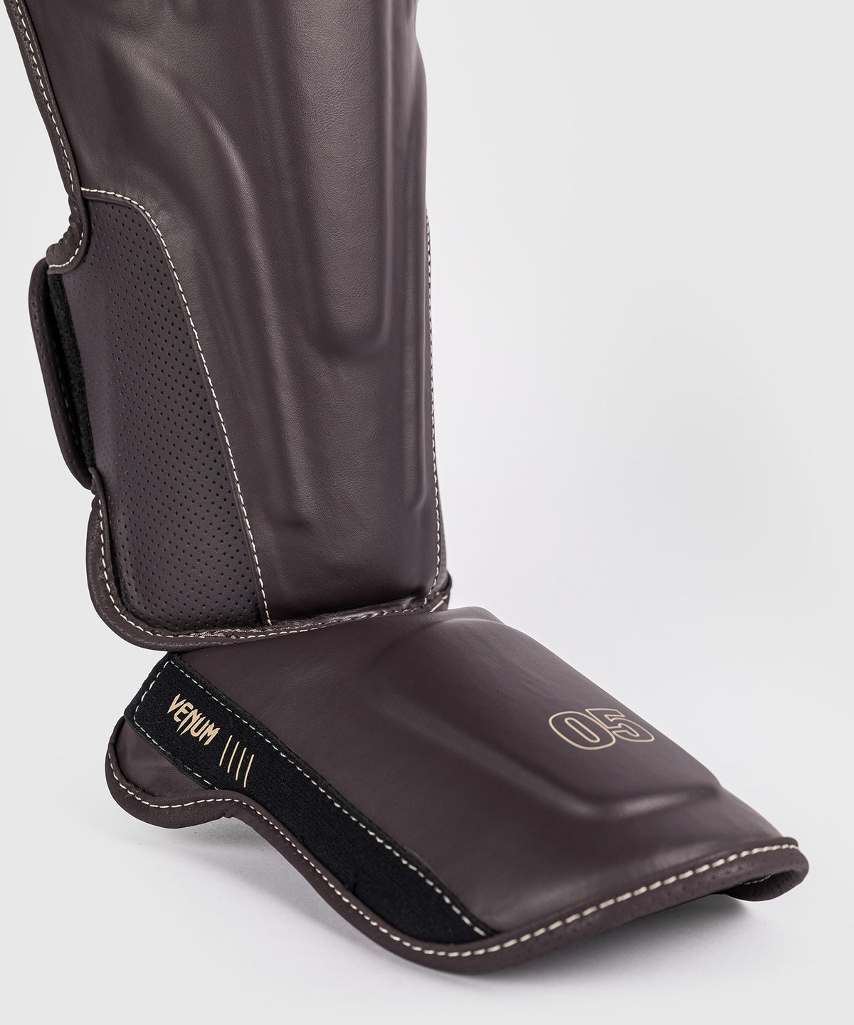 Venum Impact Evo Espinilleras - Chocolate