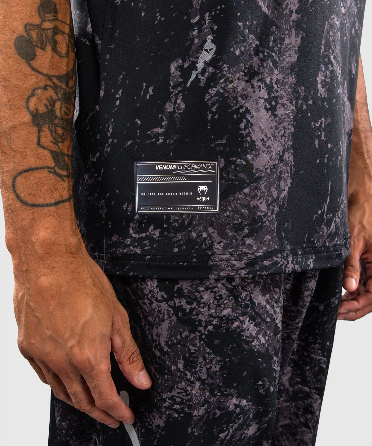 Venum Rage & Workout Camiseta de Tirantes Dry Tech - Negro/Gris