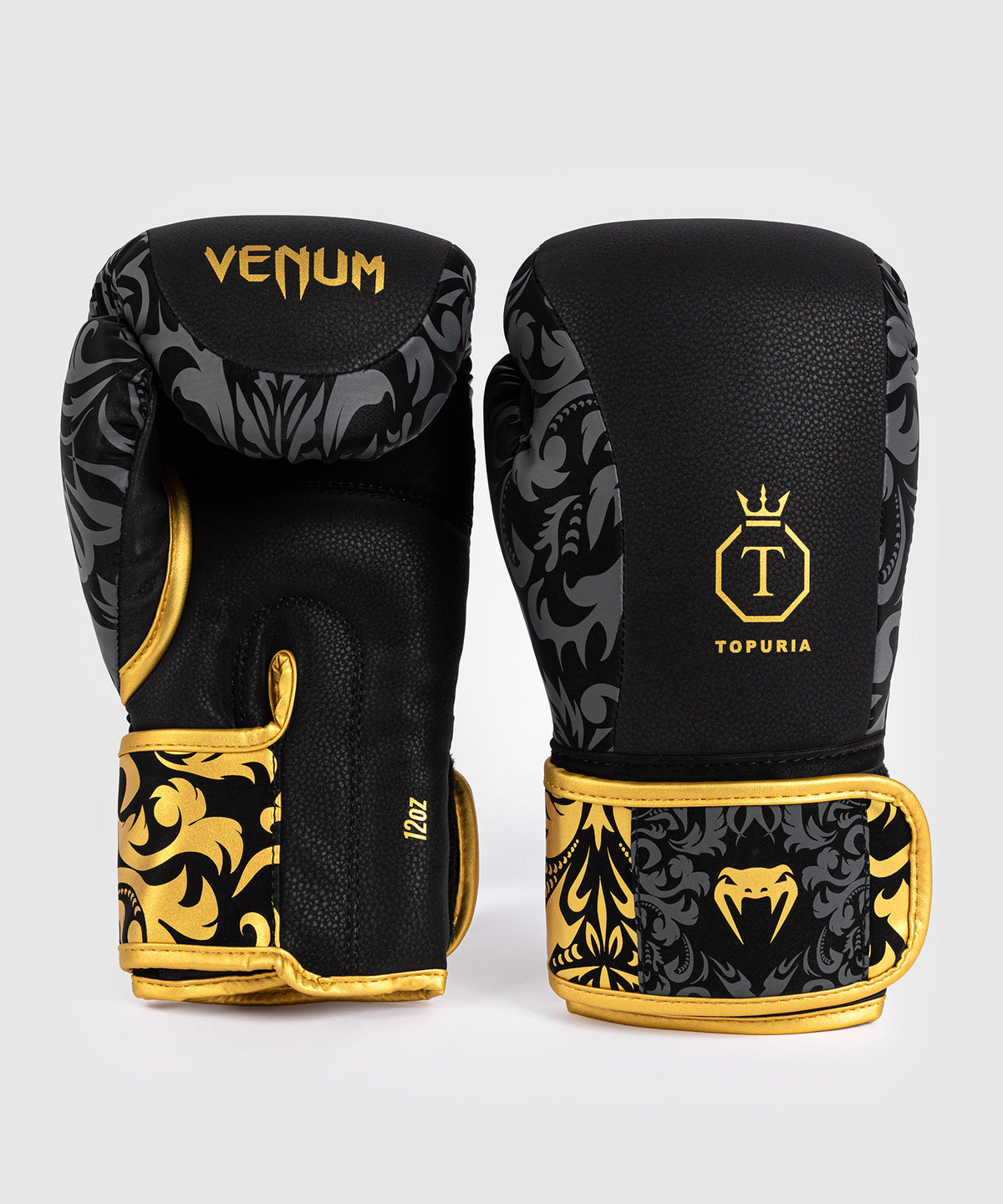 Venum Impact Topuria Unmatched Edition Boxhandschuhe - Schwarz/Gold