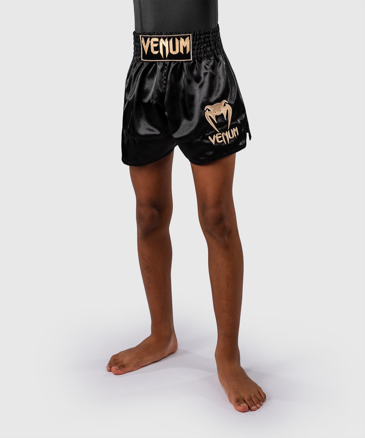 Venum Classic Muay Thai Shorts - Black/Gold