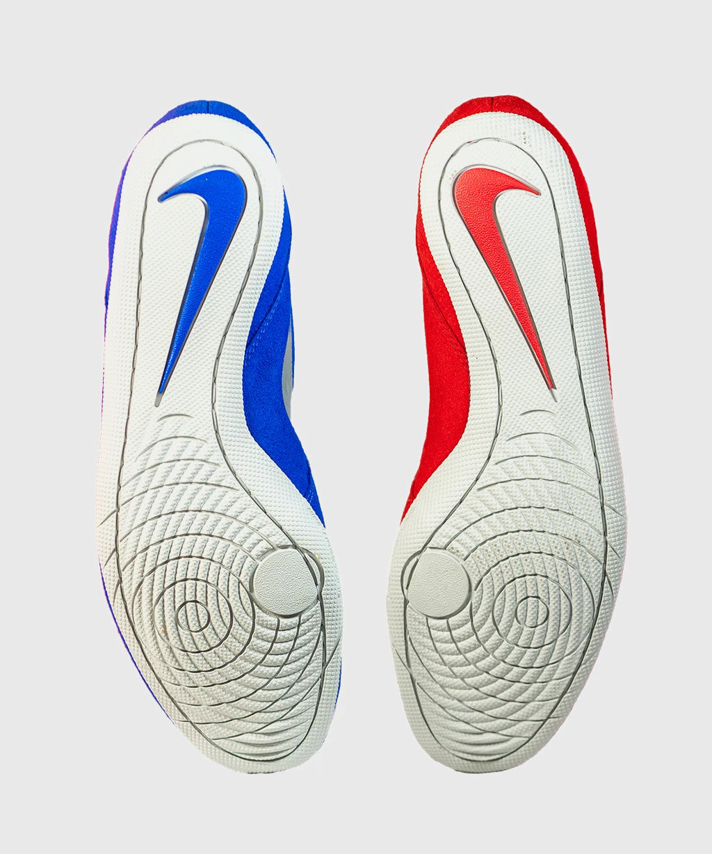 Chaussures de lutte Nike Footsweep 2 - Rouge/Bleu/Blanc