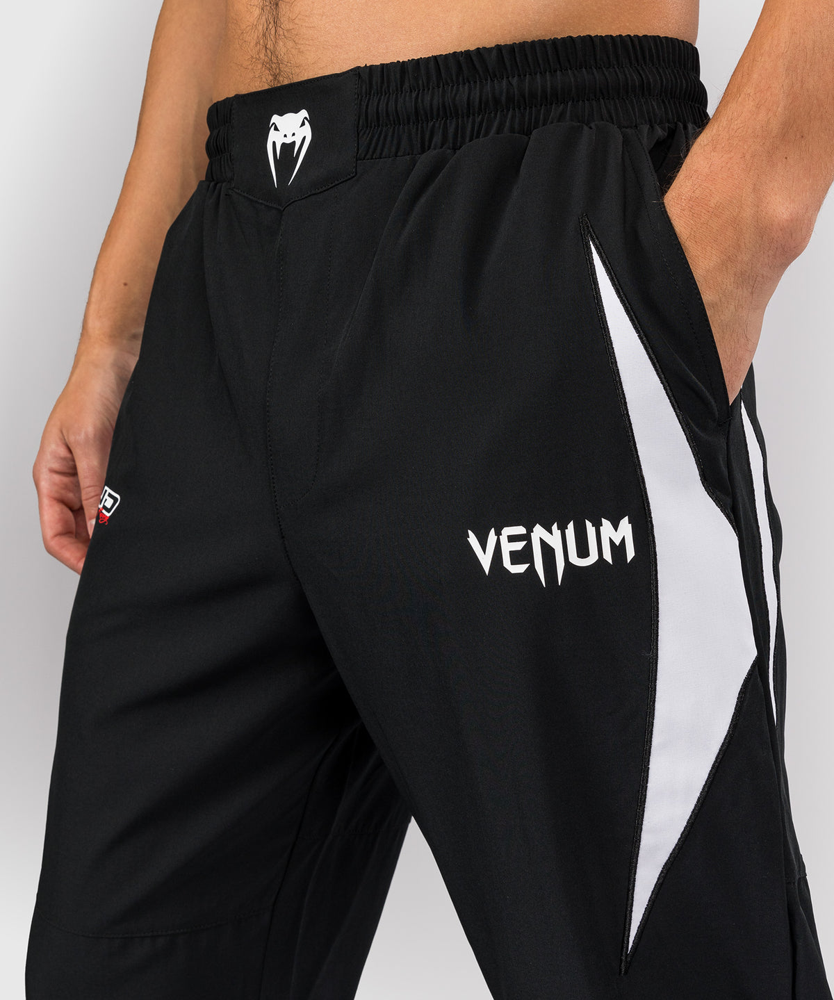 Venum x Bud Racing Herren-Jogger - Schwarz/Weiß/Limettengrün