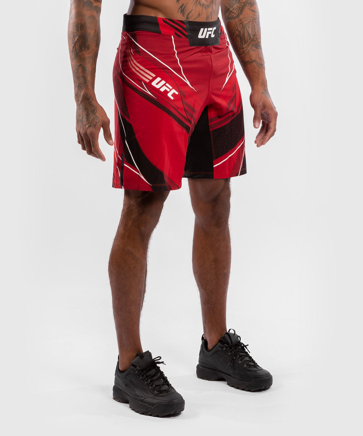 UFC Herren Fightshorts Venum Authentic Fight Night - Long Cut - Rot