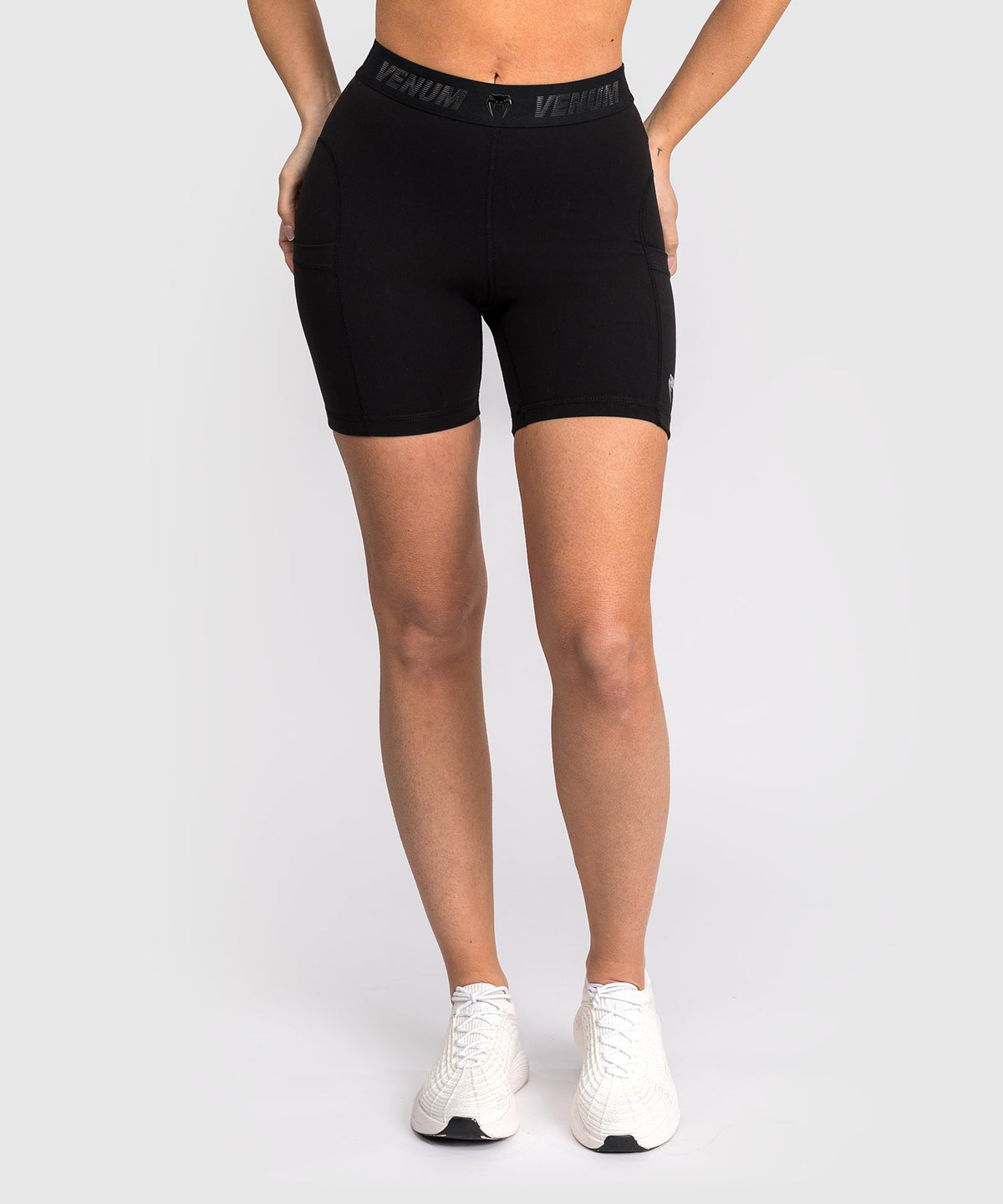 Short de compression long pour Femmes Venum Elevate - Noir